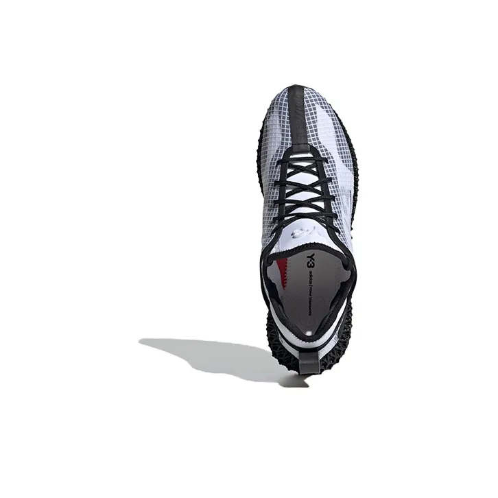 Adidas Y 3 Runner 4D Io White Black-4