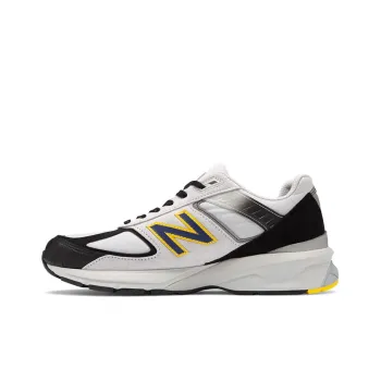 New Balance 990v5 Silver Black Yellow