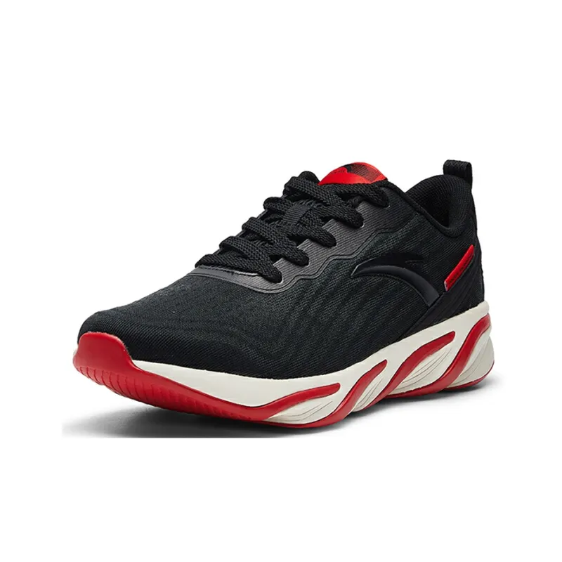 Anta Running Collection Low Top Running Shoes Men's Black Red-1