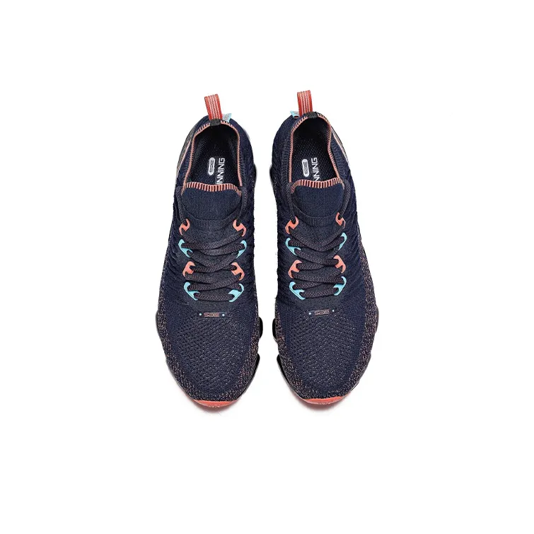 361° Cushioning Low-Top Running Shoes Men's Blue Red-2
