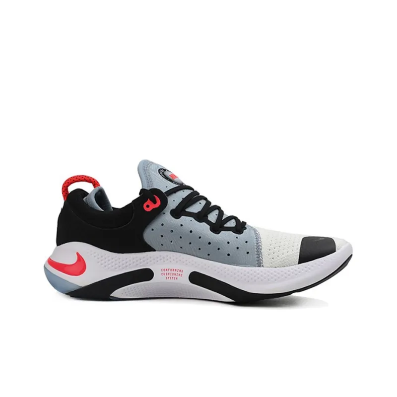 Nike Joyride Run Flyknit White Laser Crimson-1