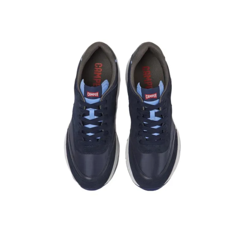 CAMPER Drift Anti-Slip Wear-Resistant Low-Top Casual Shoes Men's Blue White-1