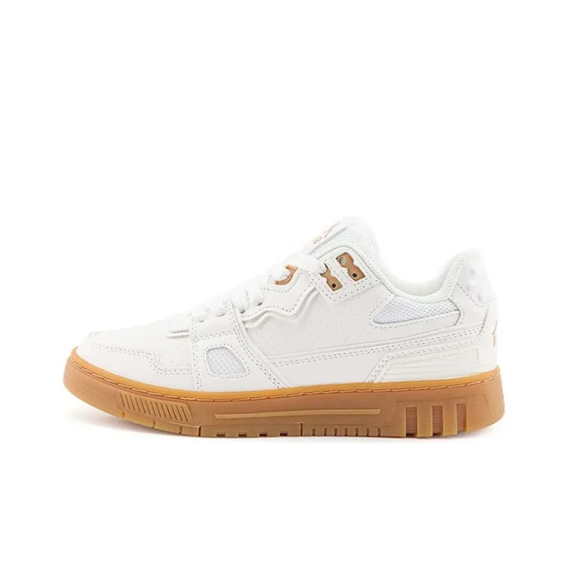 Kappa Low Top Skateboard Shoes Unisex White-0