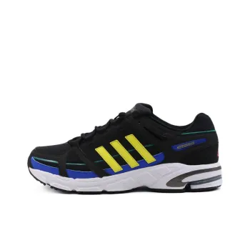 Adidas Response Ctl7 Plus Breathable Low Top Running Shoes Men's Black Yellow