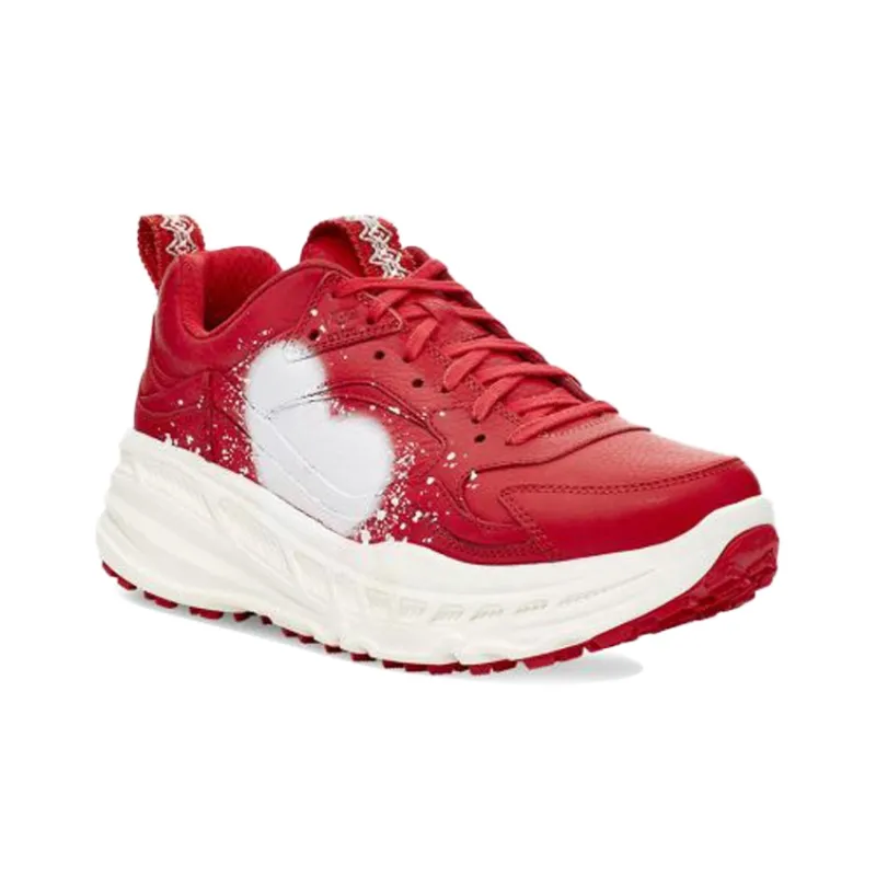UGG CA805 X Valentine Cowhide Low Tops Sports Shoe Limited Red-2