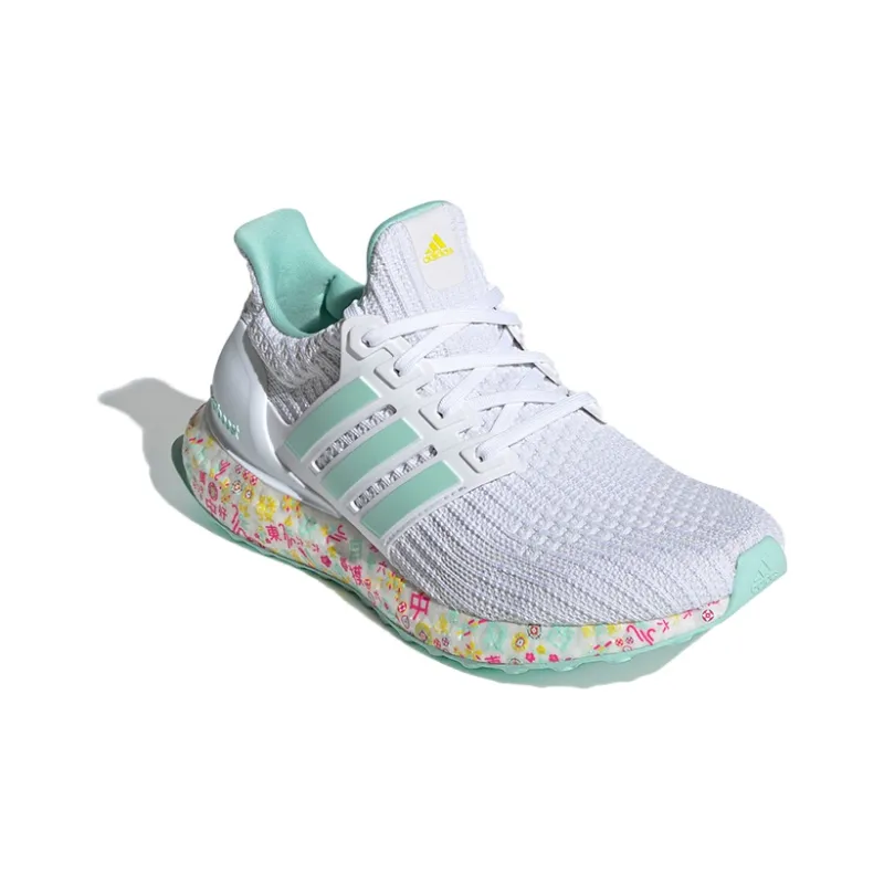 Adidas Ultra Boost White/Green Women's-2