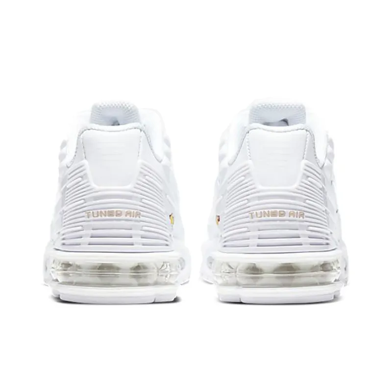 Nike Air Max Plus 3 Triple White GS-4