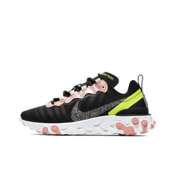 Nike React Element 55 Premium Black Coral Stardust Women's