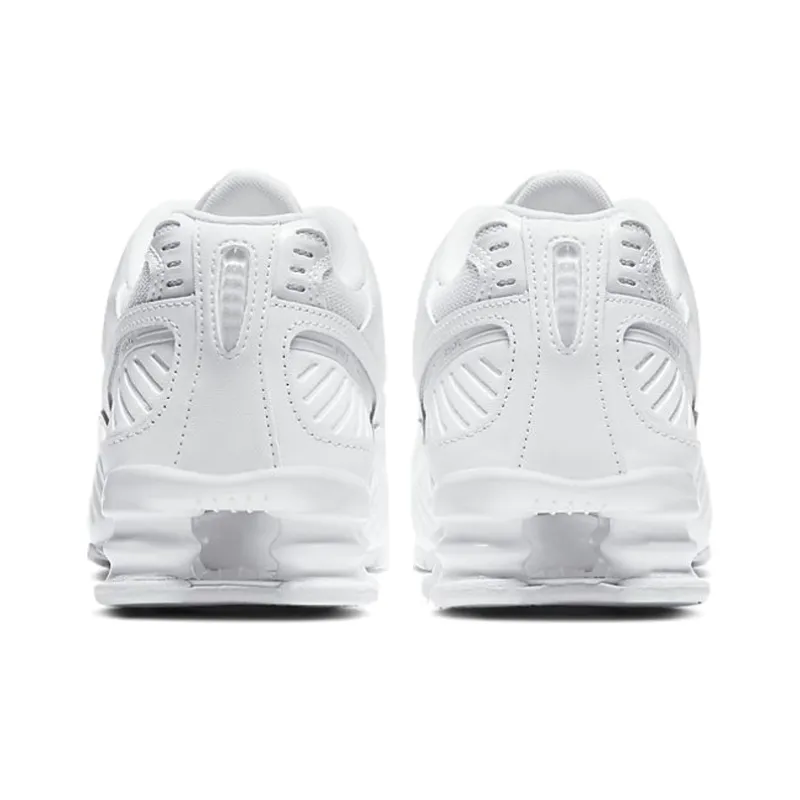 Nike Shox Enigma Triple White Women's-4