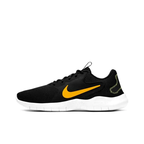 Nike Flex Experience RN 9 Running Shoes Unisex Low-Top Black/Yellow