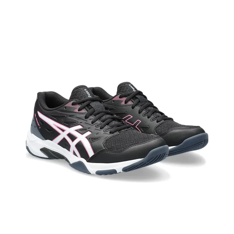 Asics Women's Gel Rocket 11 'Black White'-2
