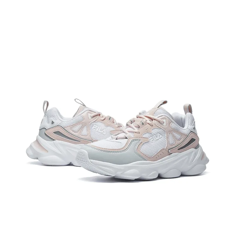 FILA Skipper Sneakers 'Grey Pink White' Women's-2