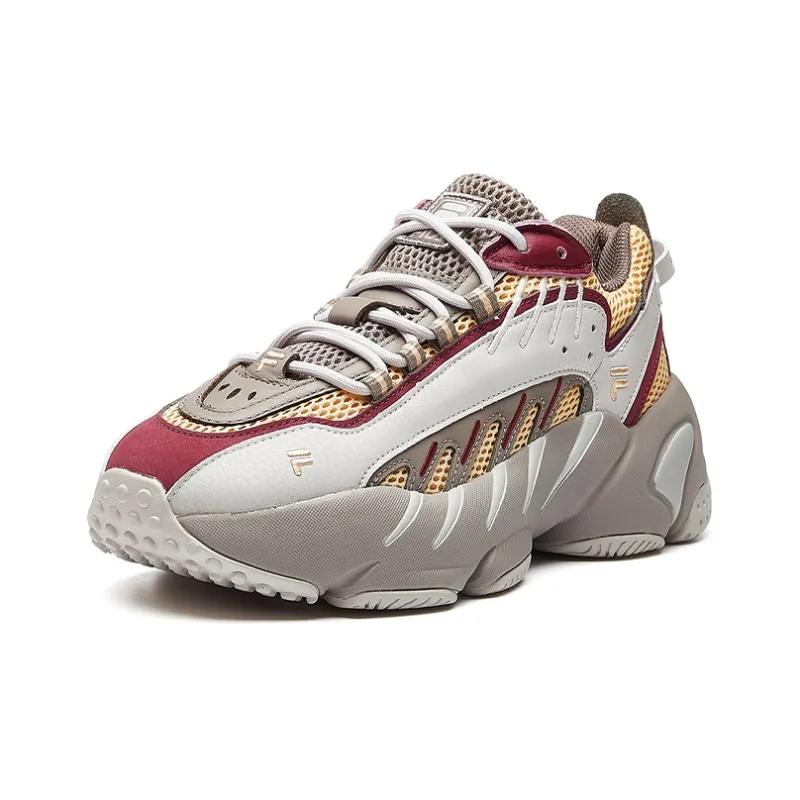 3.1 Phillip Lim x FILA ADE Cushioned Wear Resistant Breathable Low Top Casual Running Shoes Women's Gray Red-1