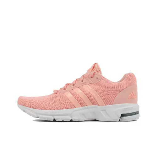 Adidas Equipment 10 Running Shoes Women's Low-Top Misty Coral Pink/Clear Orange/White