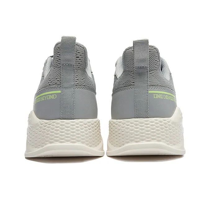 361° NFO NFO Tech Breathable Low-Top Running Shoes Men's Gray Green-2