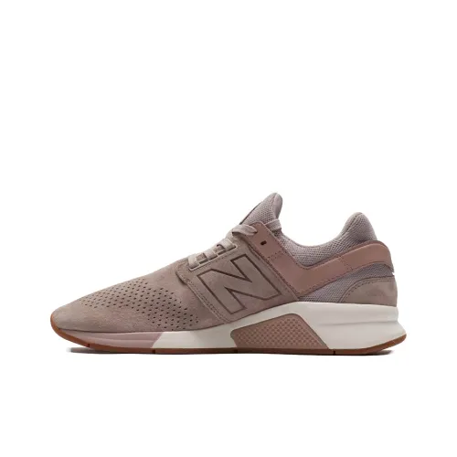 New Balance NB 247 Running Shoes Unisex Low-Top Flat White Hazelnut