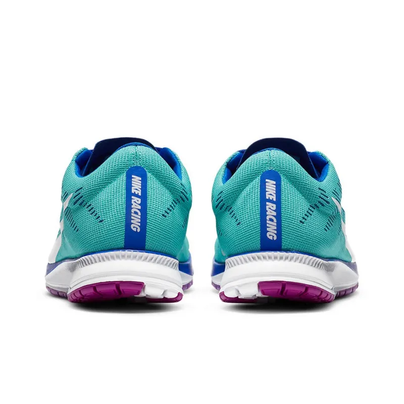Nike Zoom Streak 7 Cushioning Anti Slip And Wear Resistant Low Top Marathon Running Shoes Men's Blue Green White-4