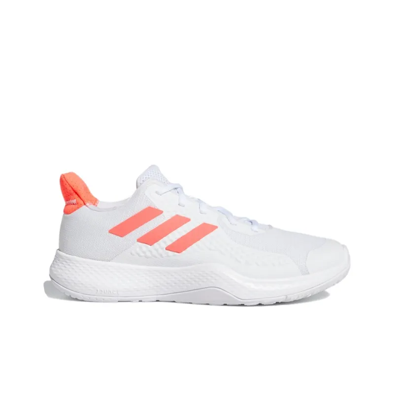 Adidas FitBounce Trainer 'White Signal Pink' Women's-1