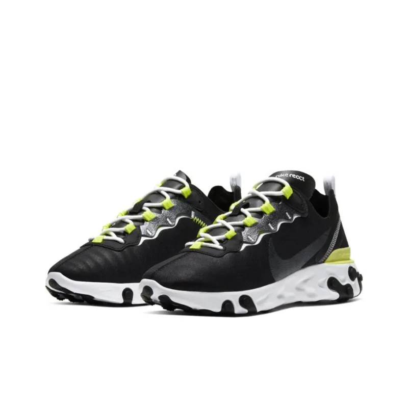 Nike React Element 55 Black Lemon Venom Women's-2
