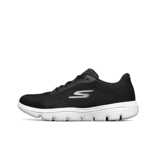 Skechers Go Walk Evolution Ultra Running Shoes Women's Low-Top Black/White