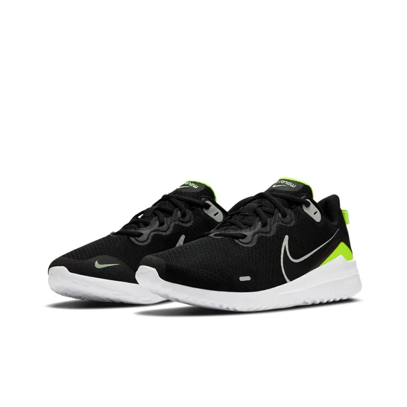 Nike Renew Ride Slip-Resistant Cushioning Wear-Resistant Low-Top Casual Running Shoes Unisex Black Gray Green-2