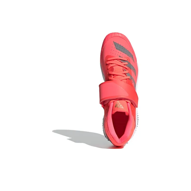 Adidas Adizero Javelin Slip Resistant Low Top Running Shoes Unisex Pink White Black-4
