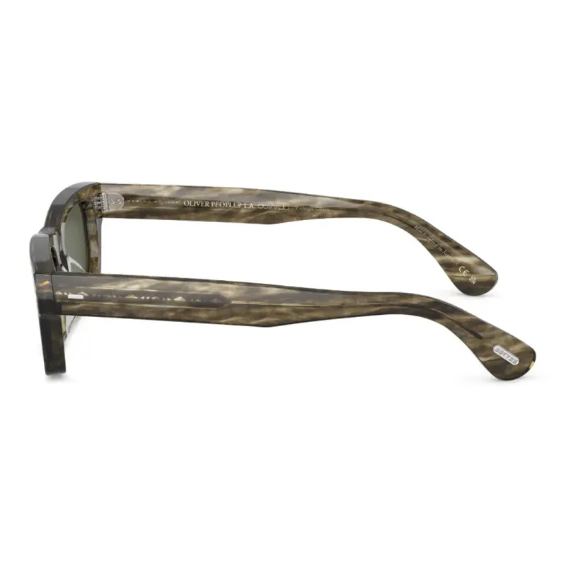Oliver Peoples Acetate Irregular Shape Sunglasses Women's Gray-2