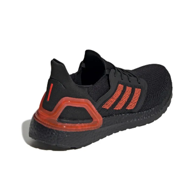 Adidas Ultra Boost 20 Black Solar Red-2