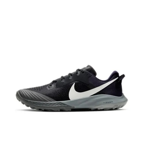 Nike Air Zoom Terra Kiger 6 Running Shoes Men Low-Top Black/White