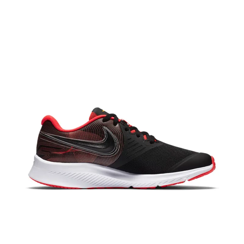 Nike Russell Wilson X Star Runner 2 'Black Laser Crimson' Gs-1