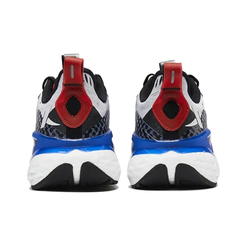 XTEP Dynamic Foam Shock Absorbers Low Top Running Shoes Men's Light Gray Black-2