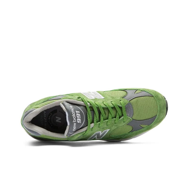 New Balance 991 MiUK Bright Green-3