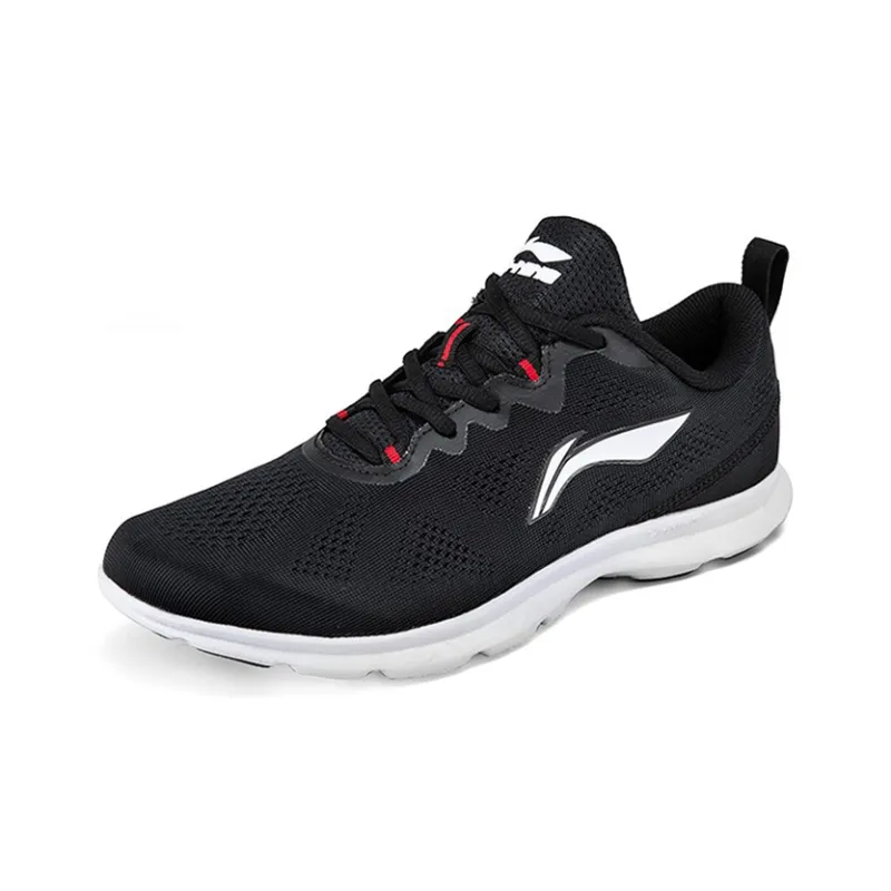LINING Move With Your Heart Running Shoes Unisex Low Top Black/White-2