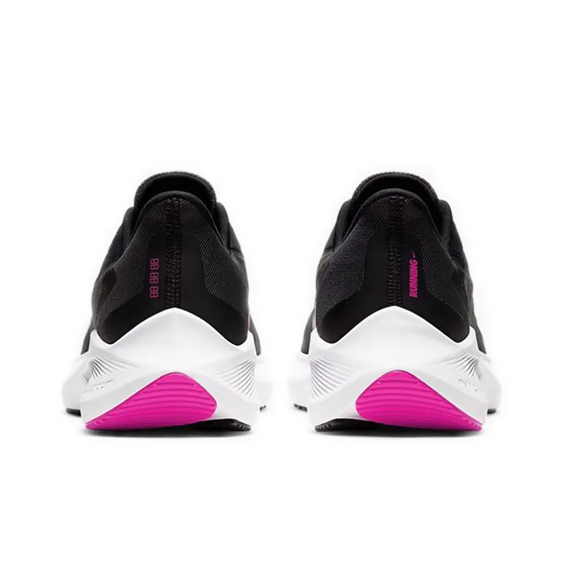 Nike Air Zoom Winflo 7 Dark Smoke Grey Fire Pink Women's-4