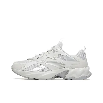 Anta Shock Absorbers Low Top Running Shoes Men's White Gray