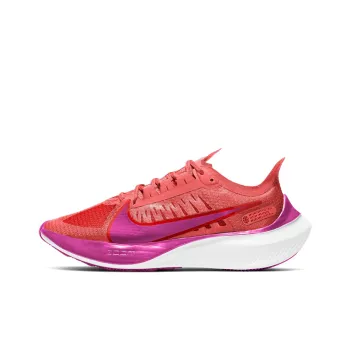 Nike Zoom Gravity Cushioned Slip-Resistant Breathable Low-Top Casual Running Shoes Women's Orange Red Purple
