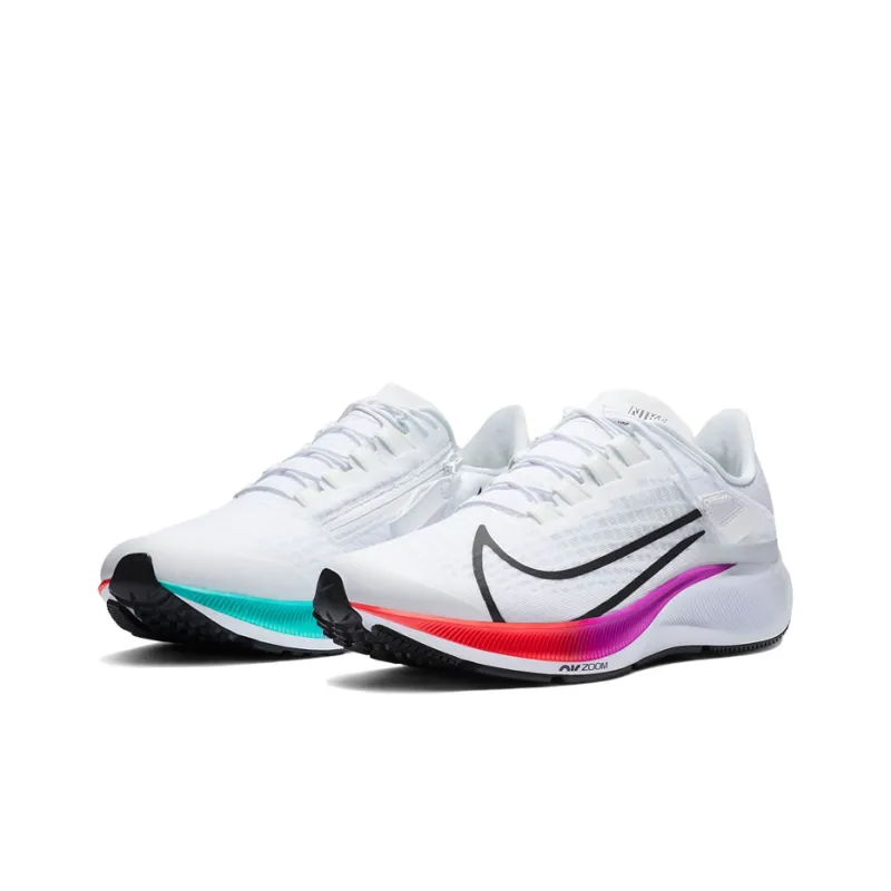 Nike Air Zoom Pegasus 37 FlyEase White Multi Color-2