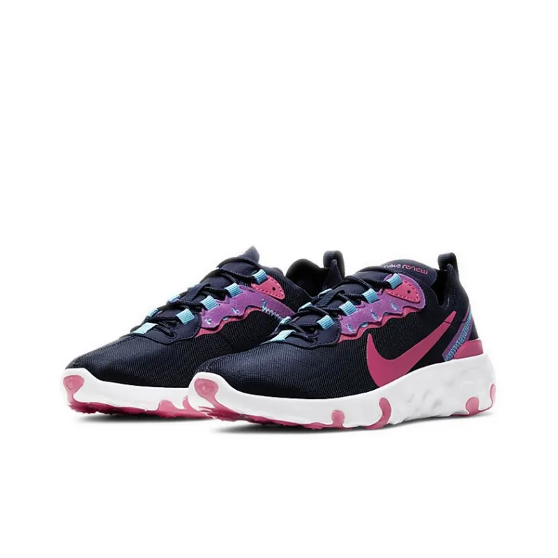 Nike Renew Element 55 'Blackened Blue Watermelon' Gs-2