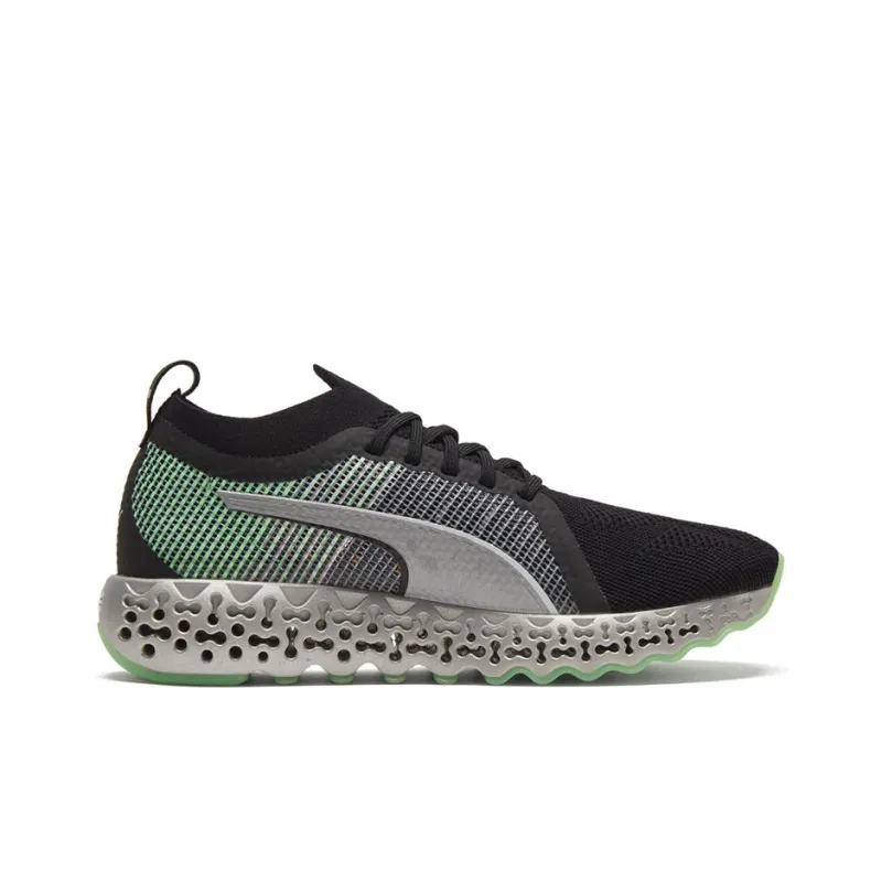 PUMA Calibrate Black Elektro Green-1