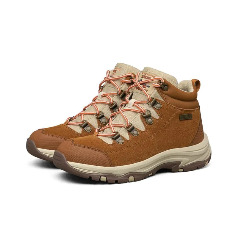 Skechers Trego El Captian High Top Brown Women's-2