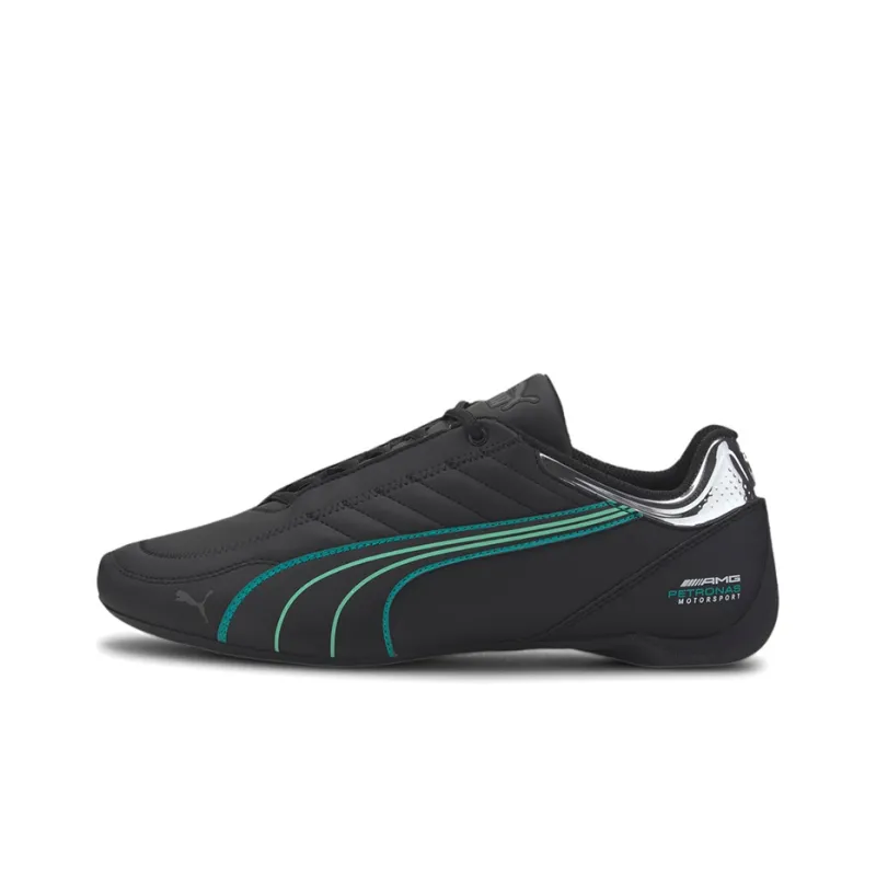 PUMA Menzu Mapf1 R Running Shoes Men Low-Top Black/Green/Silver-0