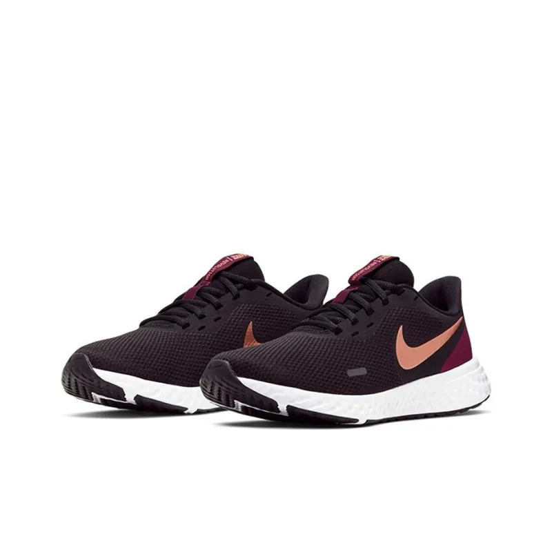 Nike Revolution 5 Black/Purple/Gold Women's-2