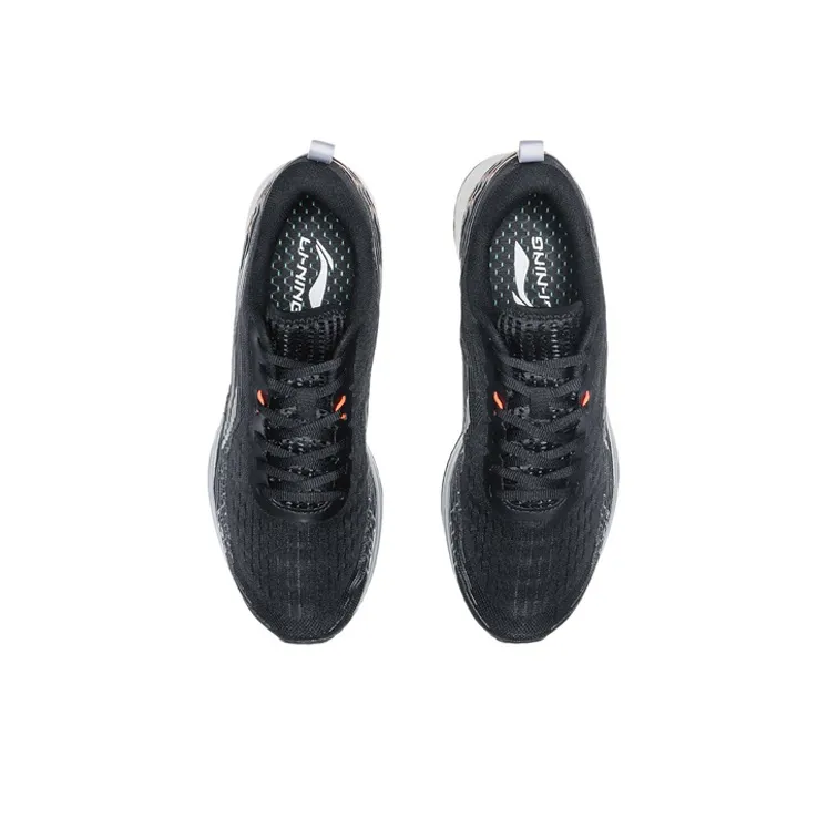 LiNing Red Hare 4 Cushioning Breathable Supportive Rebound Low Top Running Shoes Men's Obsidian-3