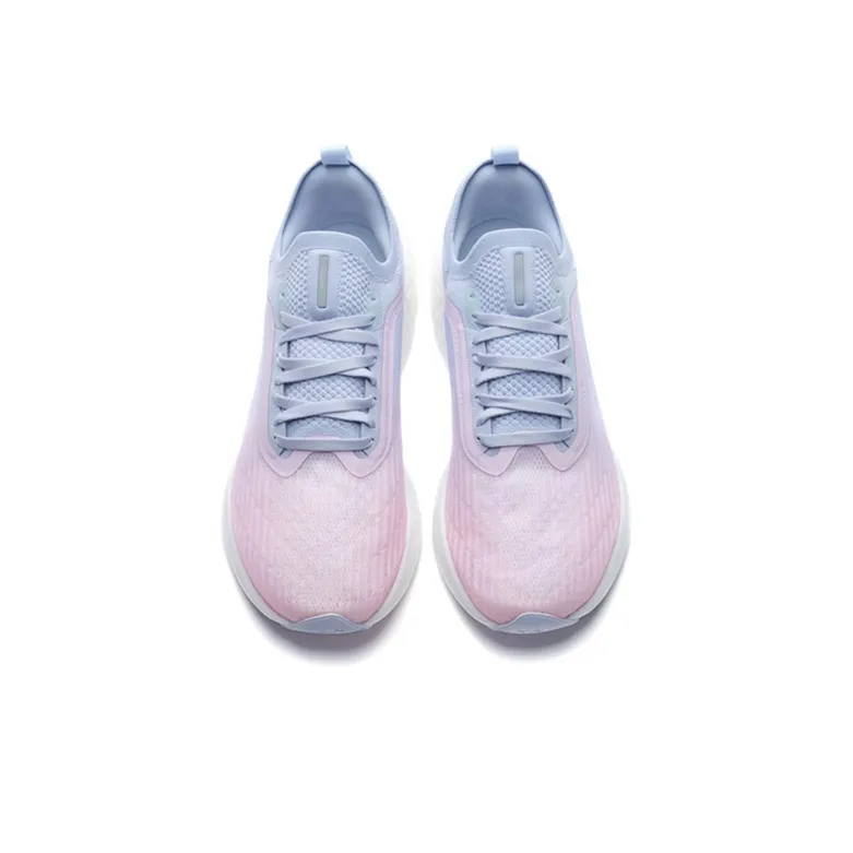 LiNing Super-Light 17 Low-Top Running Shoes Women's Blue Pink-3