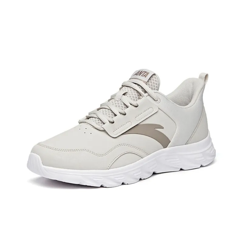 Anta Running Collection Cushioning, Slip Resistant, And Abrasion Resistant Low Top Running Shoes Men's Shade 1 Gray-2