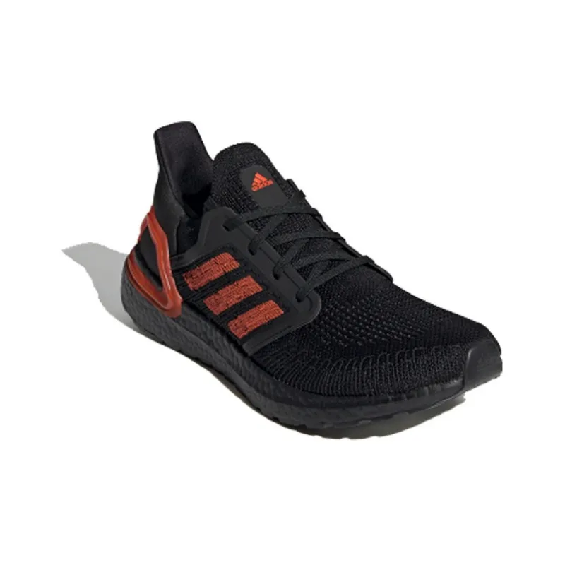 Adidas Ultra Boost 20 Black Solar Red-1