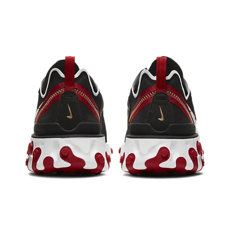 Nike React Element 55 Black Gym Red Women's-3