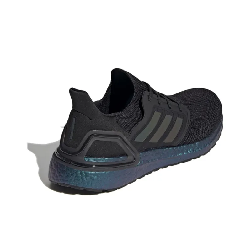 Adidas Ultra Boost 20 Black Signal Cyan-3