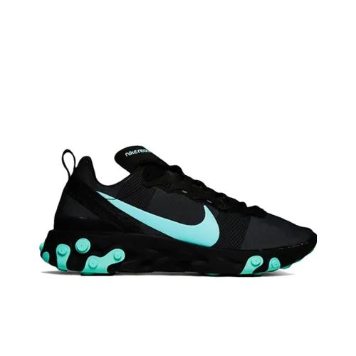 Nike React Element 55 Black Aurora Green