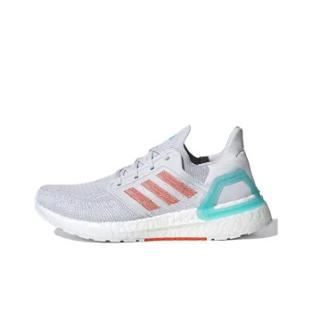 Adidas Ultra Boost 20 Blue Spirit True Orange Sharp Blue Women's
